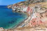 Milos, Paleohori Pebble Beach, Griechenland.