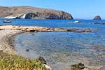 Milos, Pollonia, die Strand Byronas, Griechenland.