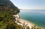 Karathona Beach, Nafplion, Griechenland.