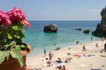 Aegean sehen die paralia Mylopotamos, Griechenland.