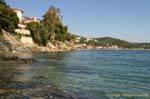Felsige Küste, Afissos, Pilion, Griechenland.