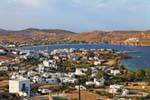 Serifos, Livadi, Übersicht, Griechenland.