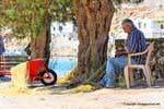 Sifnos, Faros, Netto ravaudeur, Griechenland.