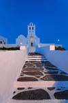 Sifnos Panagia Chryssopigi, Mond Aufstieg, Griechenland.