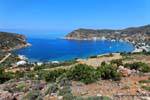 Sifnos, Vathi, Blick auf die Bucht, Griechenland.