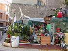 Bazar Street, Athen, Griechenland.