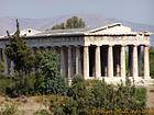 Tempel des Hephaistos, Athen, Griechenland.