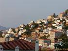 Typische Architektur der Insel Hydra, Griechenland.