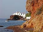 Vichlos bunten Steine, Hydra, Griechenland.
