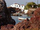 Vichlos Hafen Hydra, Griechenland.
