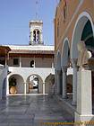Kirche der Dormitio, Hydra, Griechenland.