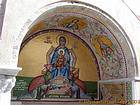 Mosaic Dormitio, Hydra, Griechenland.