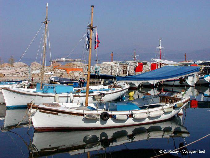 Hafen von Molos, Hydra - Griechenland