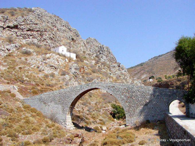 Brücke alten Esel, Hydra - Griechenland