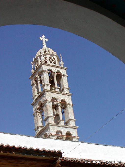 Marmor Glockenturm, Tinos - Griechenland