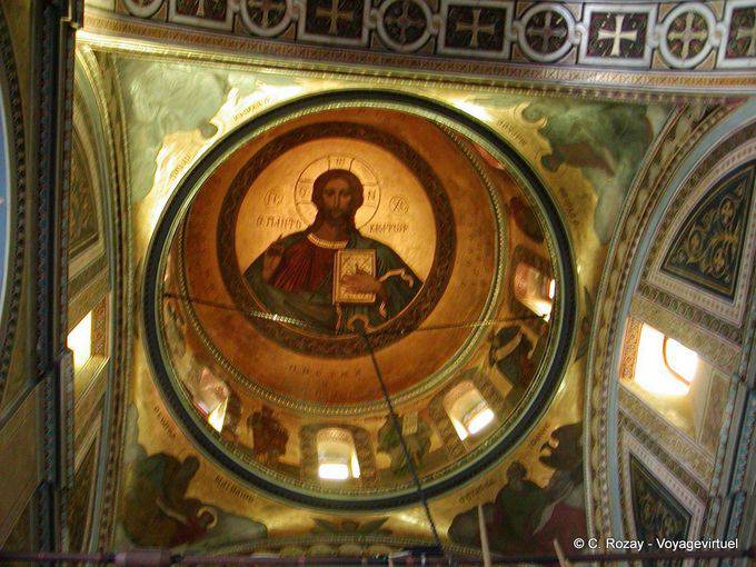 Die Kuppel der Kirche Mariä, Hydra - Griechenland