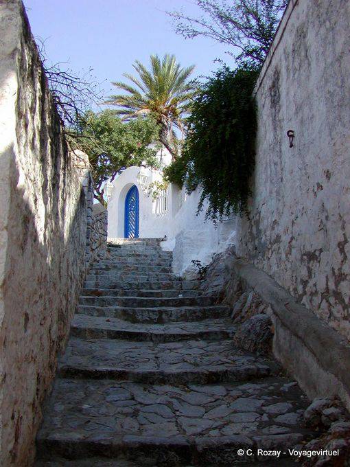 Traboule Chora, Hydra - Griechenland