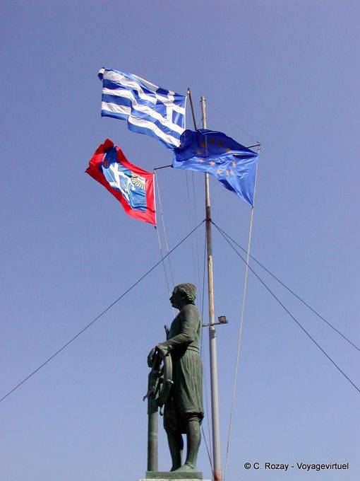 Admiral Andreas Miaoulis, Hydra - Griechenland