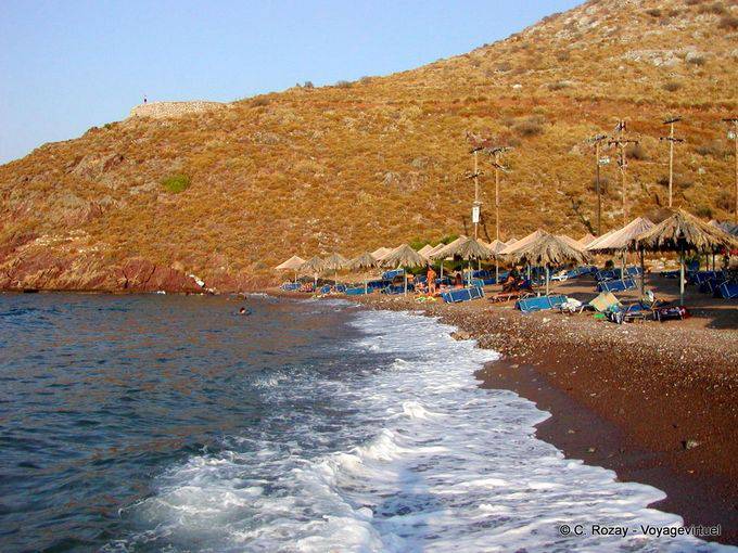 Strand Agios Nikolaos entfernt, Hydra - Griechenland