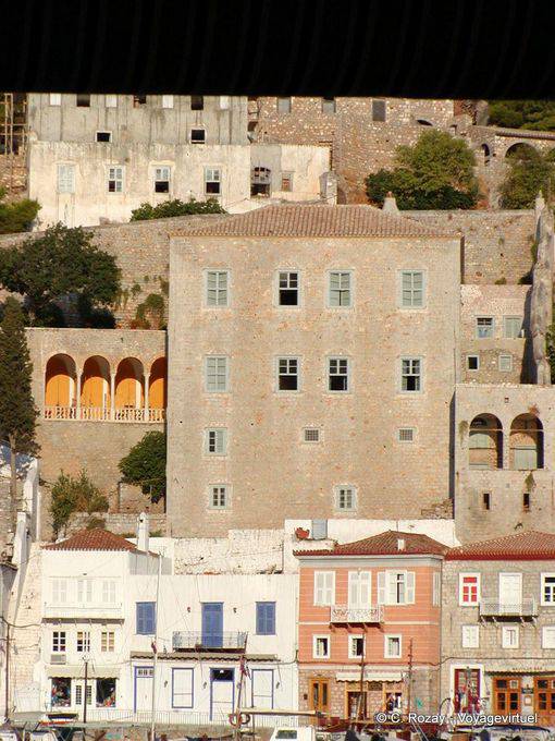 Haus mit traditioneller Architektur, Hydra - Griechenland
