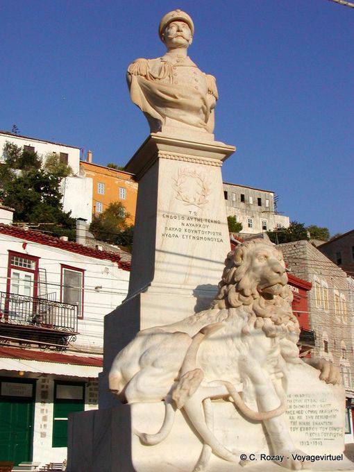 Monument Hafen Hydra - Griechenland