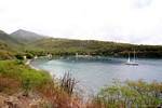 Panorama der Anse à la Barque, Guadeloupe.