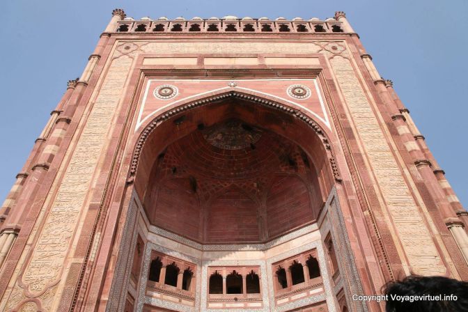 Fatehpur Sikri Jama Masjid Buland Darwaza Porte Sublime - Indien