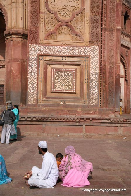 Fatehpur Sikri Jama Masjid Buland Darwaza Porte Sublime - Indien