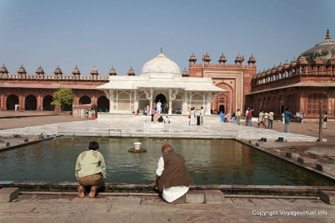 Fatehpur Sikri Jama Masjid Salim Chisti Tomb - Indien