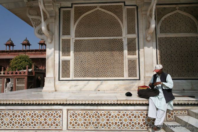 Fatehpur Sikri Jama Masjid Salim Chisti Tomb - Indien