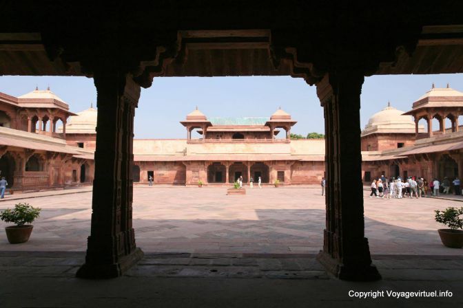 Fatehpur Sikri Jodh Bai Palace - Indien