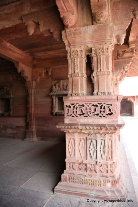 Fatehpur Sikri Jodh Bai Palace - Indien