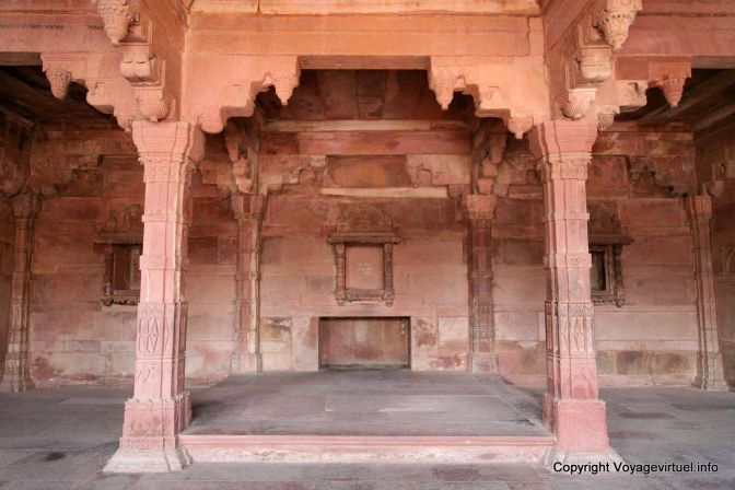 Fatehpur Sikri Jodh Bai Palace - Indien