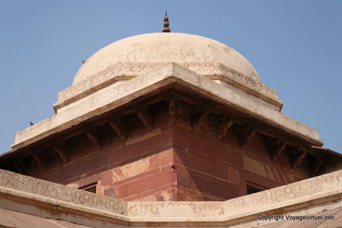 Fatehpur Sikri Jodh Bai Palace - Indien