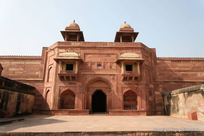 Fatehpur Sikri Jodh Bai Palace - Indien