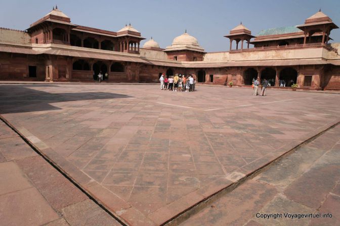 Fatehpur Sikri Jodh Bai Palace - Indien