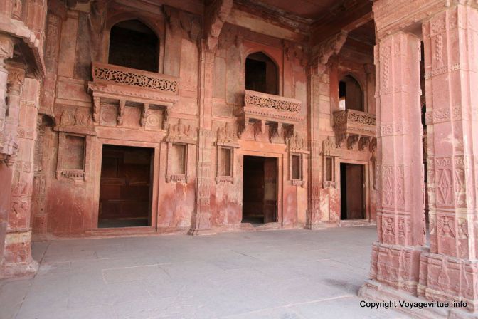 Fatehpur Sikri Jodh Bai Palace - Indien