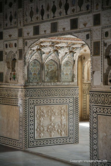 Jaipur Amber Palace Diwan I Khas Chambre D Hiver - Indien