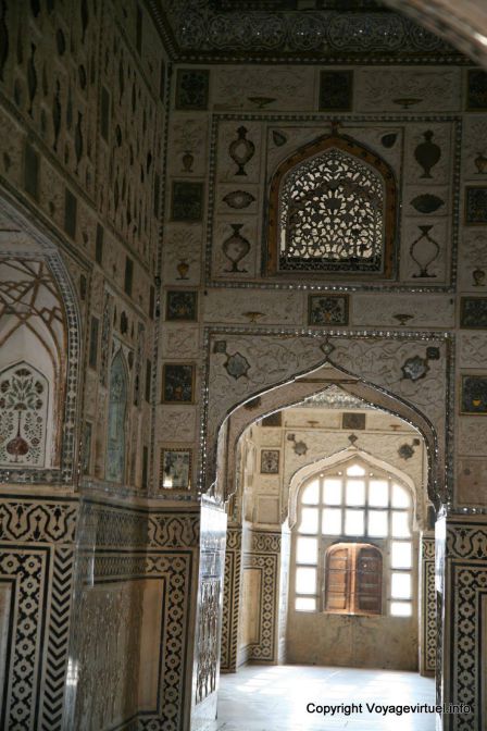 Jaipur Amber Palace Diwan I Khas Chambre D Hiver - Indien