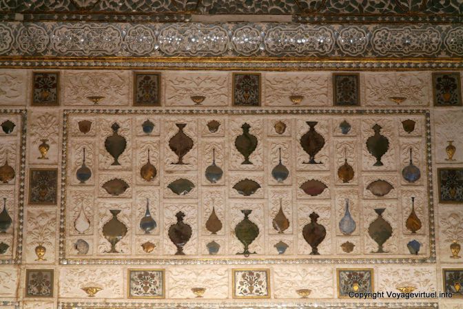 Jaipur Amber Palace Diwan I Khas Chambre D Hiver - Indien