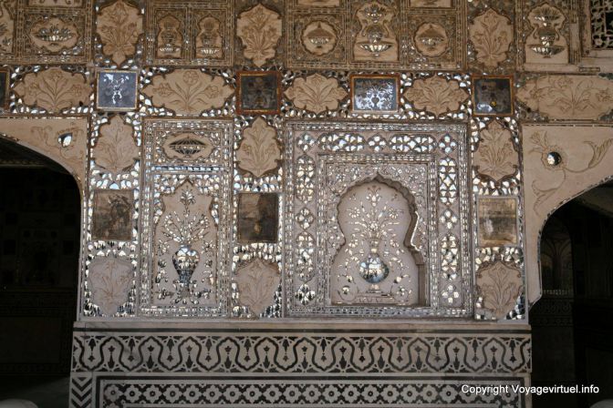 Jaipur Amber Palace Diwan I Khas Chambre D Hiver - Indien
