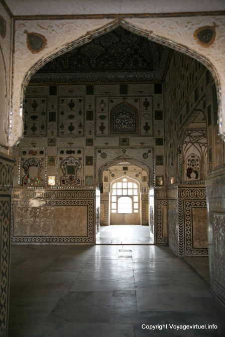 Jaipur Amber Palace Diwan I Khas Chambre D Hiver - Indien