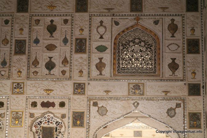 Jaipur Amber Palace Diwan I Khas Chambre D Hiver - Indien