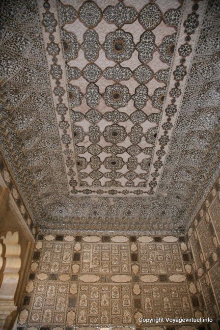 Jaipur Amber Palace Diwan I Khas Chambre D Hiver - Indien