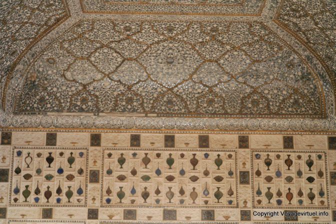 Jaipur Amber Palace Diwan I Khas Chambre D Hiver - Indien