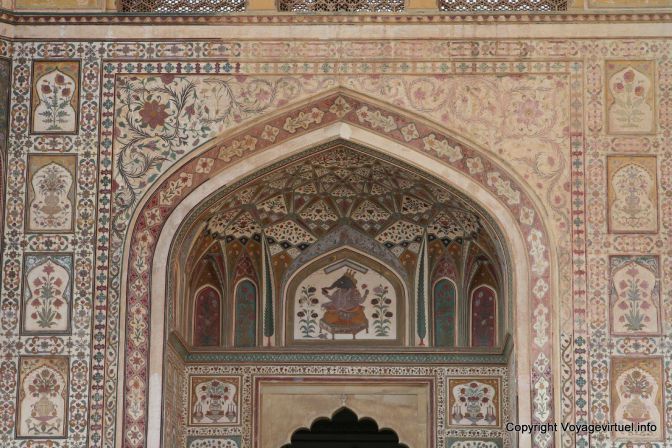 Jaipur Amber Palace Ganesh Pol - Indien
