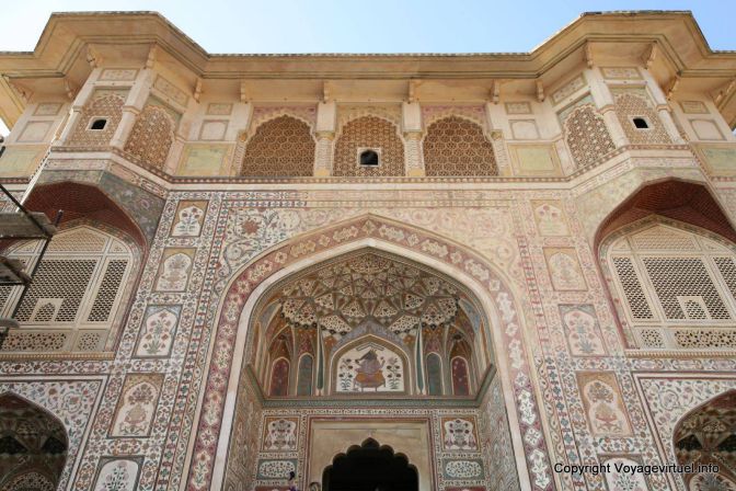 Jaipur Amber Palace Ganesh Pol - Indien