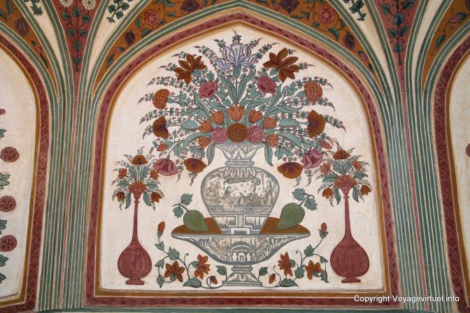 Jaipur Amber Palace Ganesh Pol - Indien