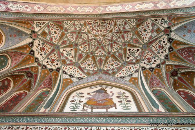 Jaipur Amber Palace Ganesh Pol - Indien