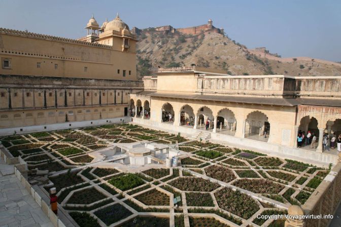 Jaipur Amber Palace Janana Bag Jardin Des Femmes - Indien